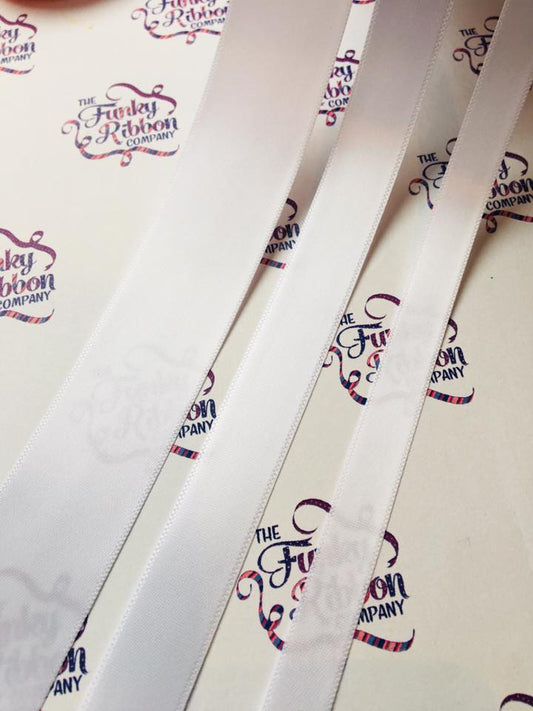 10mm Personalised Satin Ribbon image 1