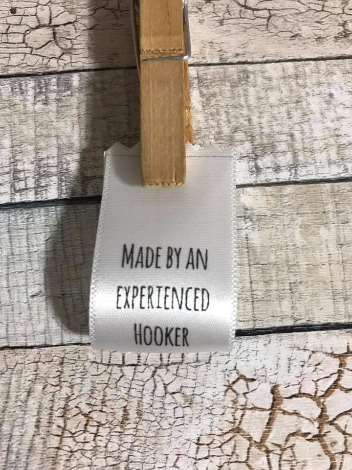Made by an experienced Hooker labels image 0