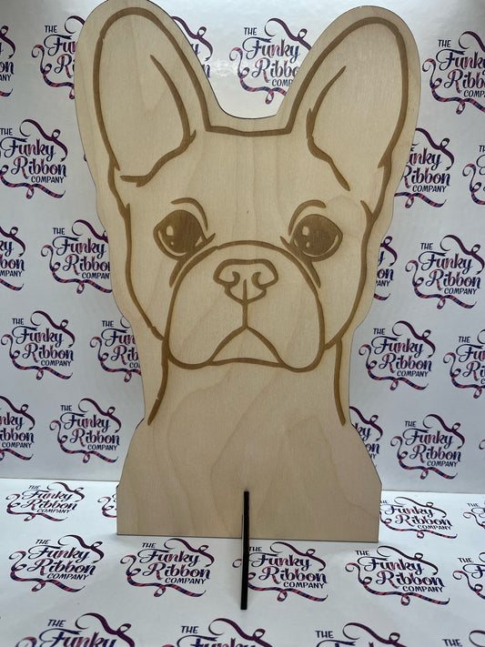 Dog Head Display Stand – French Bulldog image 0