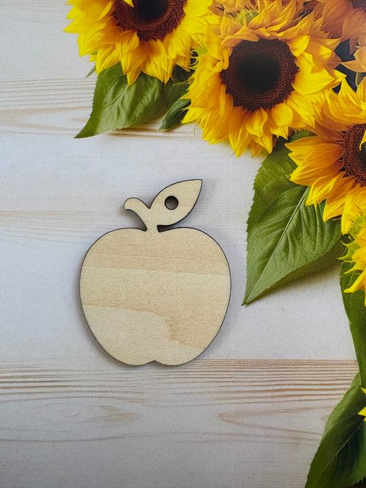 50mm Wooden Keyring Blanks –Teacher - Pack of 10 image 0