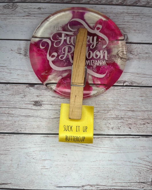 25mm sew-in labels with positive thinking messages (pack of 20): image 1