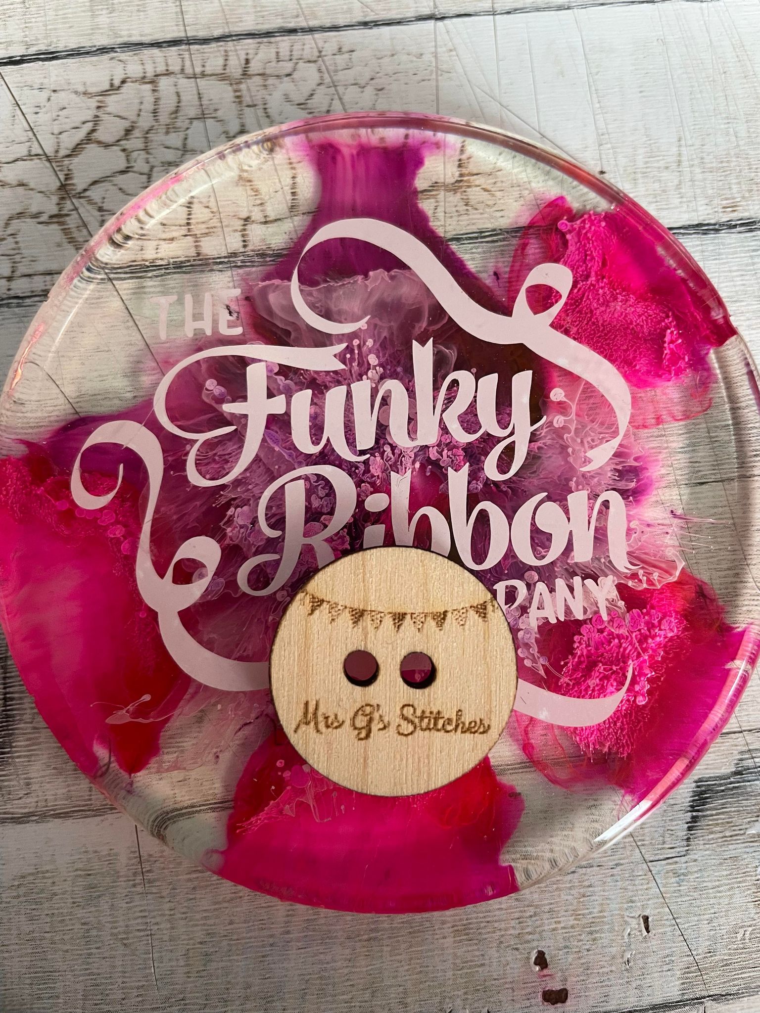 25mm Wooden Buttons – Customised with Your Logo or Wording image 0