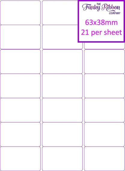 Personalised Full colour rectangle sticker sheets image 0