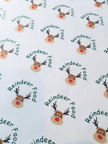37mm Christmas-themed stickers (35 per sheet) image 2
