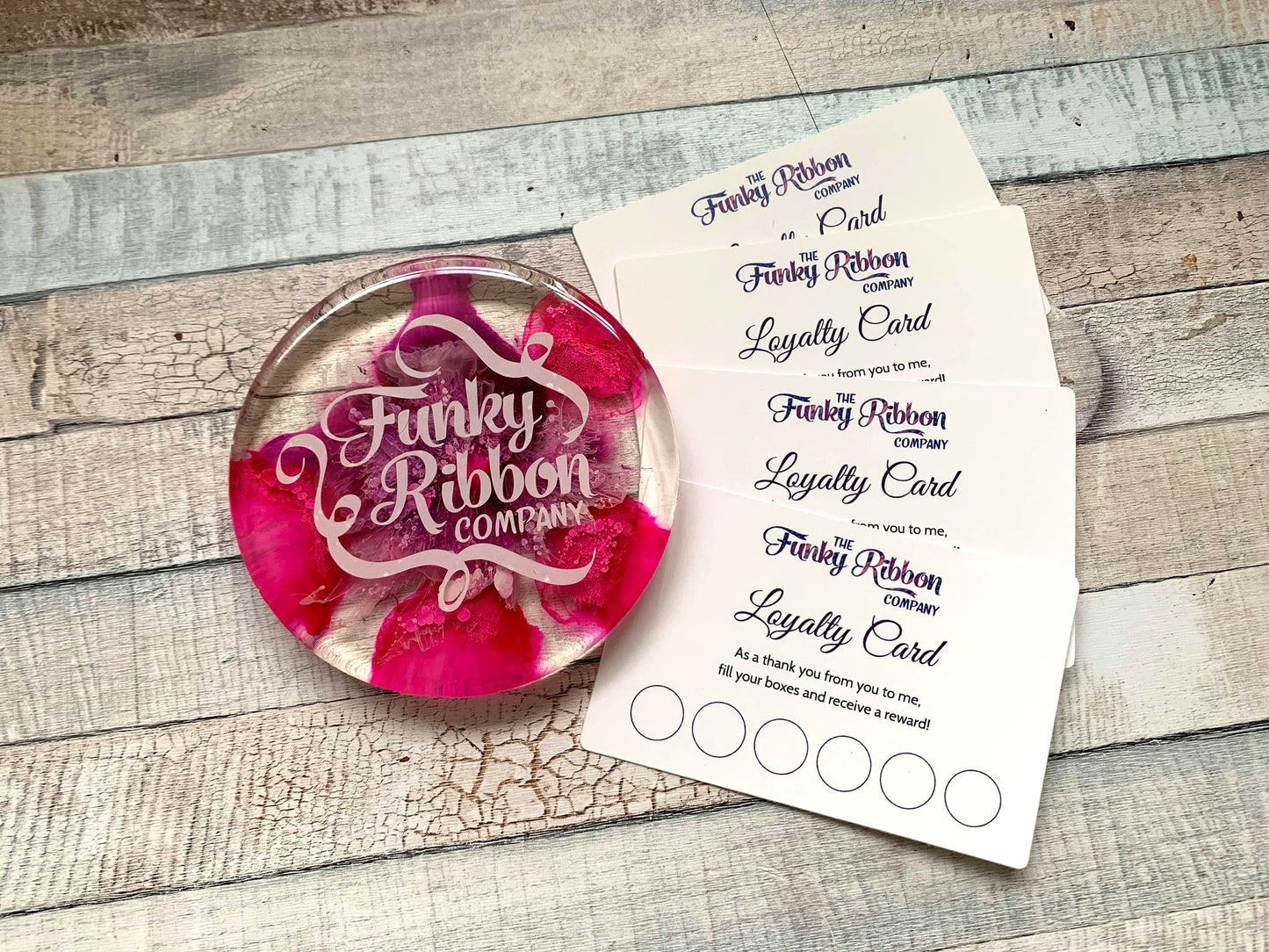 Personalised Loyalty cards – 85x55mm | Single or Double-Sided image 2