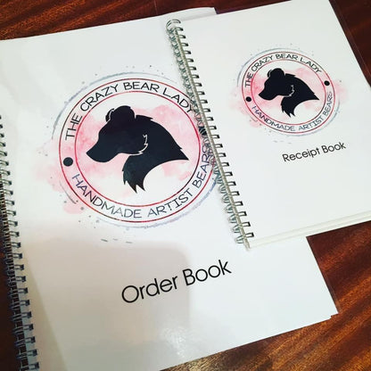 A4 Order Book – Customizable with 2 Stylish Designs | Duplicate or Non-Duplicate image 1