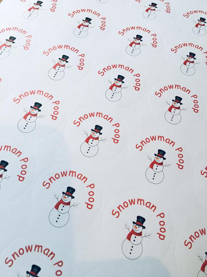 37mm Christmas-themed stickers (35 per sheet) image 4