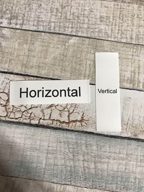 15mm x 50mm Nylon Taffeta Size Labels image 1