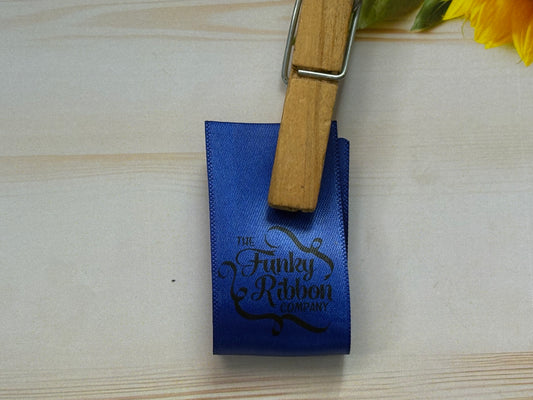 Royal Blue - 15mm -  Sew in Labels image 0