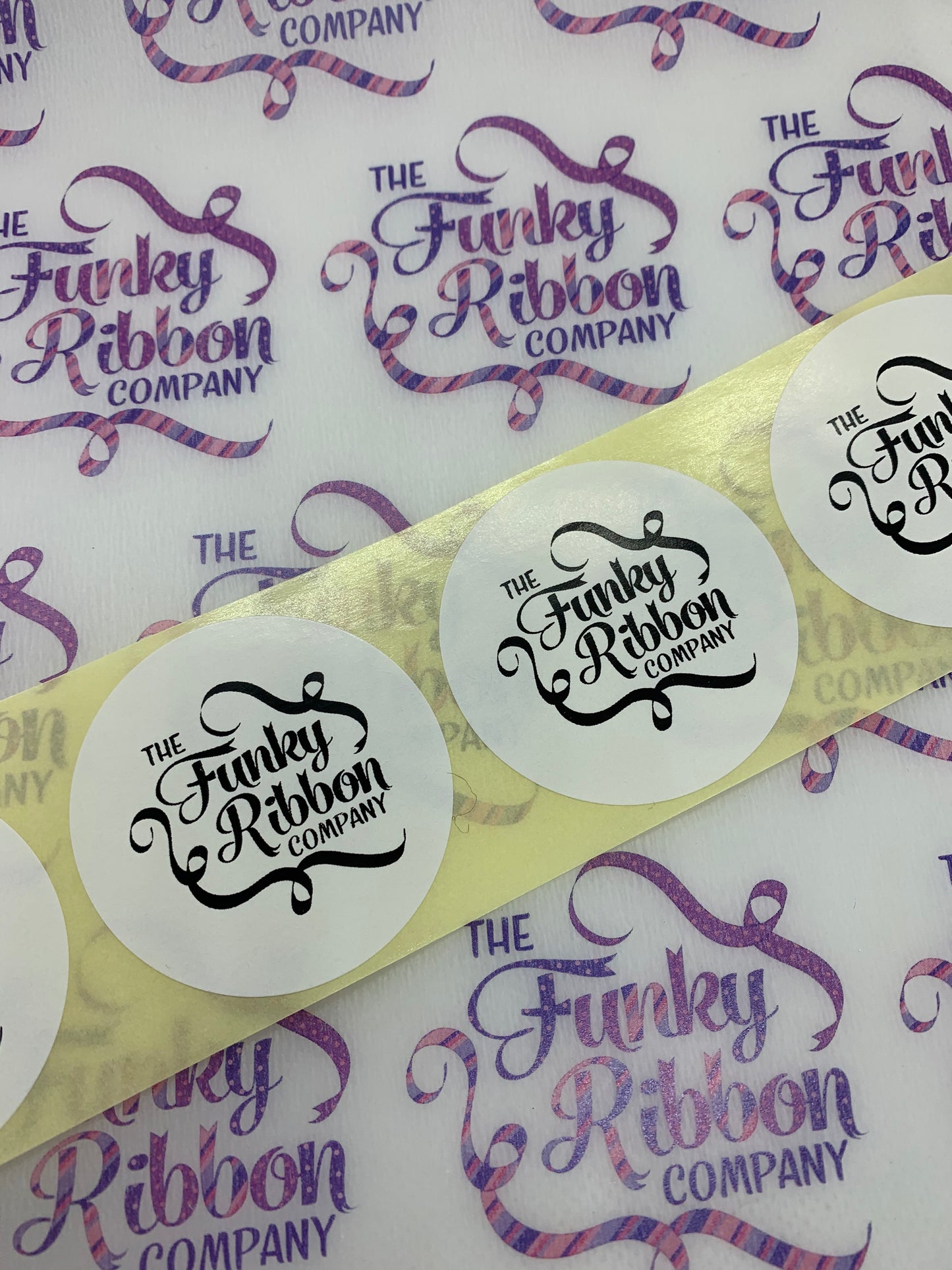 50mm Personalised stickers Pack of 50 image 1