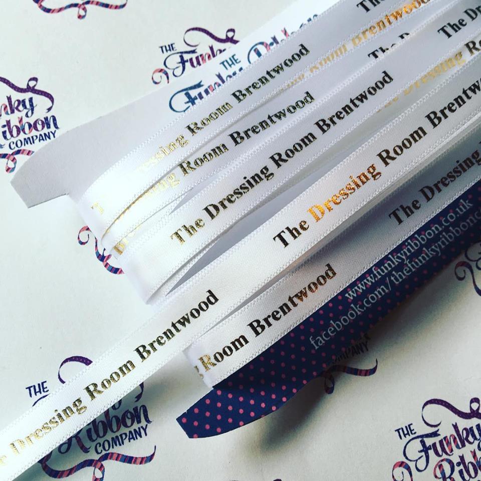 15mm Personalised Ribbon image 0