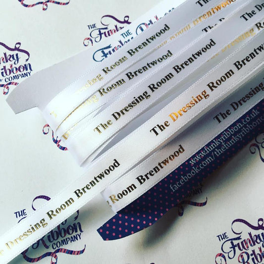 15mm Personalised Ribbon image 0