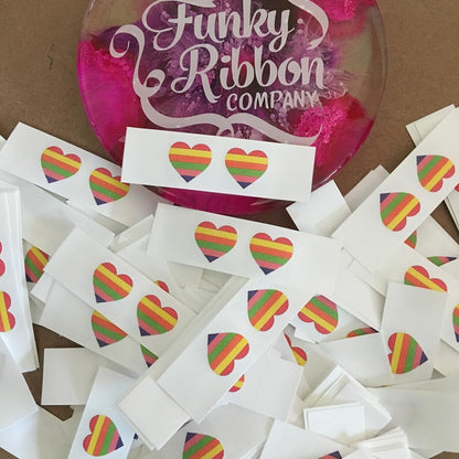 15mm x 50 mm Full Colour Nylon Taffeta Sew-In Care Labels – Custom & Durable image 1