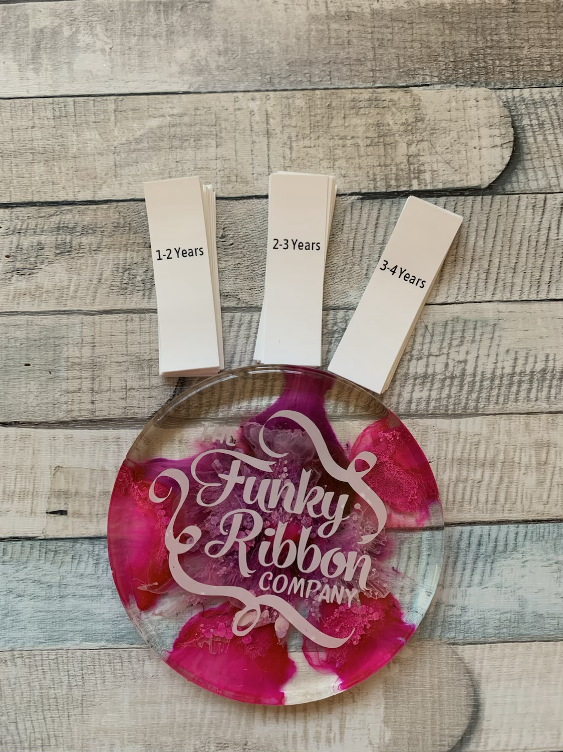 15mm x 50mm Nylon Taffeta Size Labels image 0