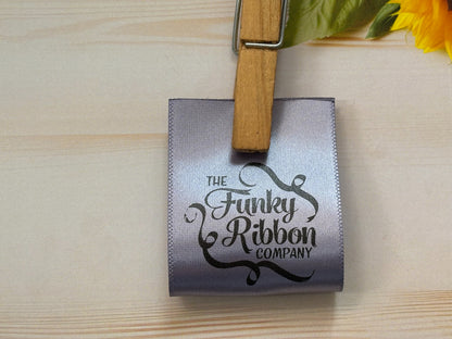 Pewter - 10mm Satin Sew-In Labels