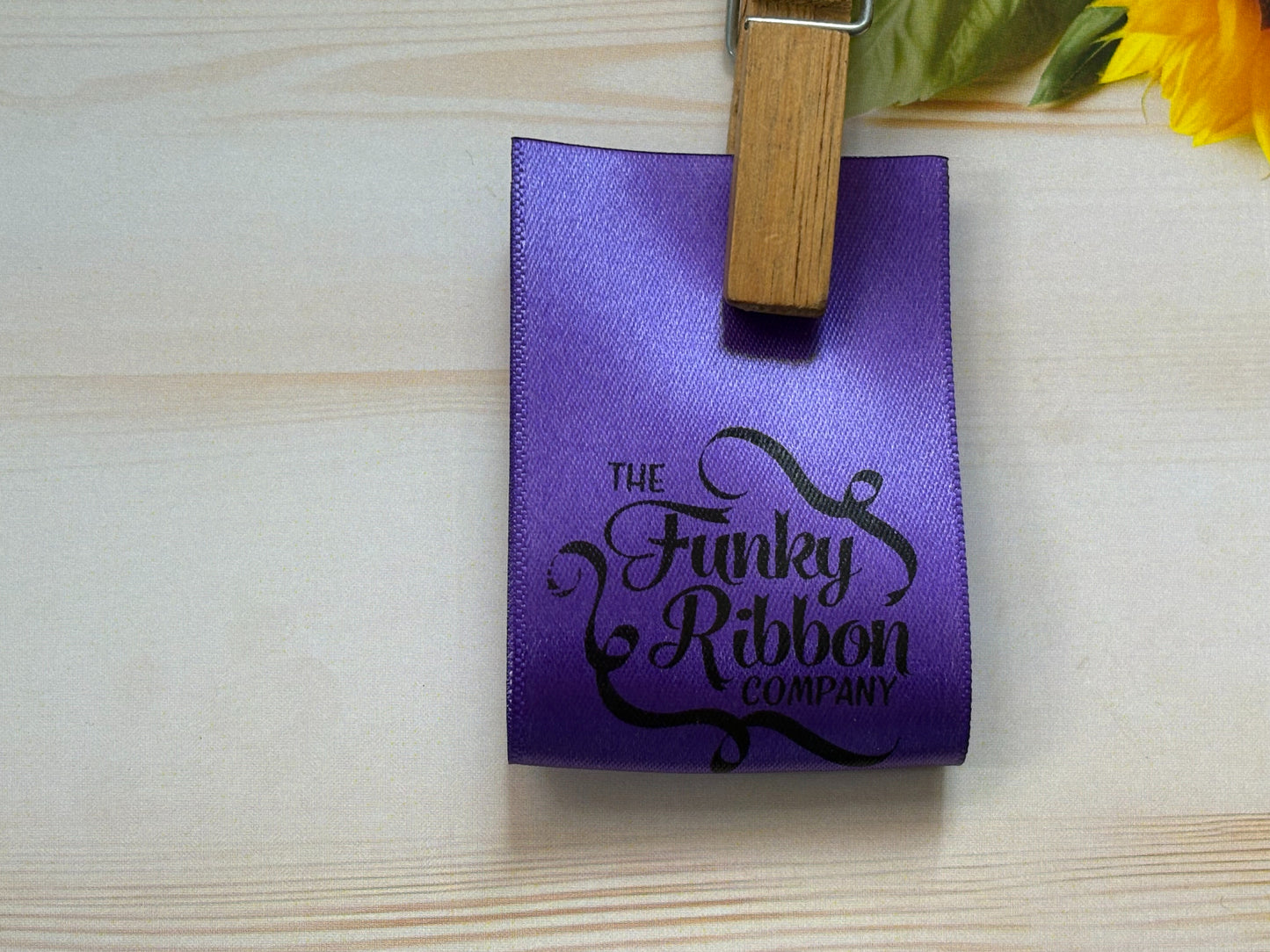Purple- 15mm -  Sew in Labels