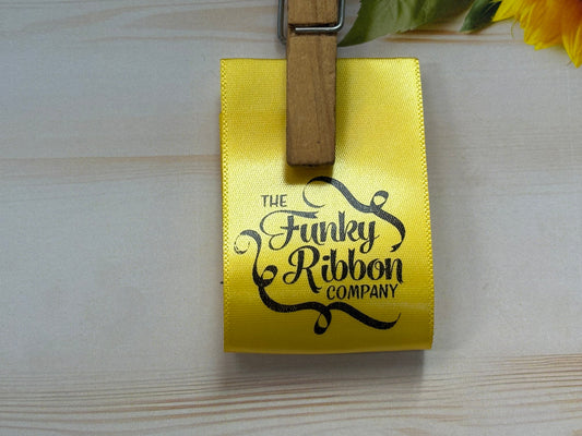 Yellow - Personalised 38mm Sew in Labels