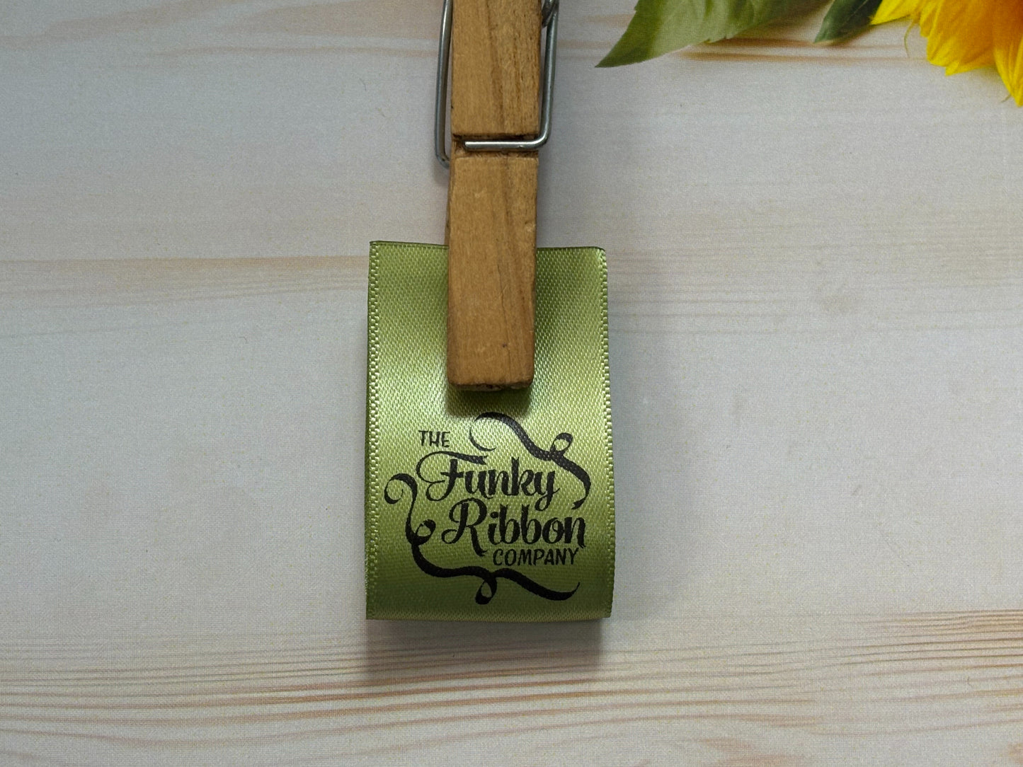 Green - 15mm Satin Sew-In Labels