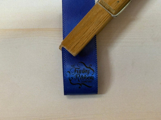 Royal Blue - 15mm Satin Sew-In Labels