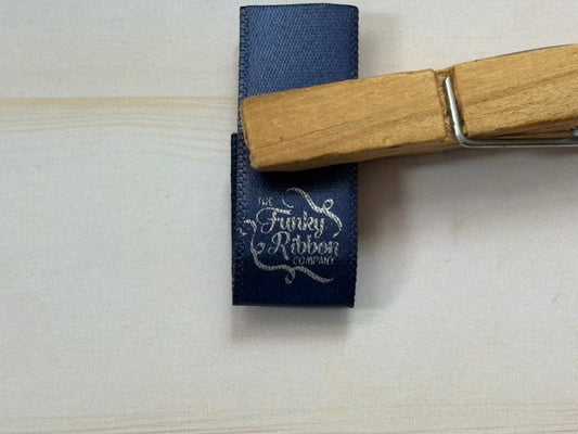 Navy Blue Sew in label