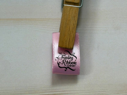 Baby Pink - 15mm Satin Sew-In Labels