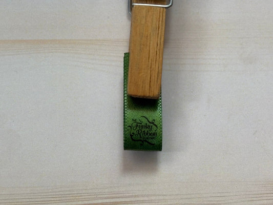 Forest Green - 10mm Satin Sew-In Labels