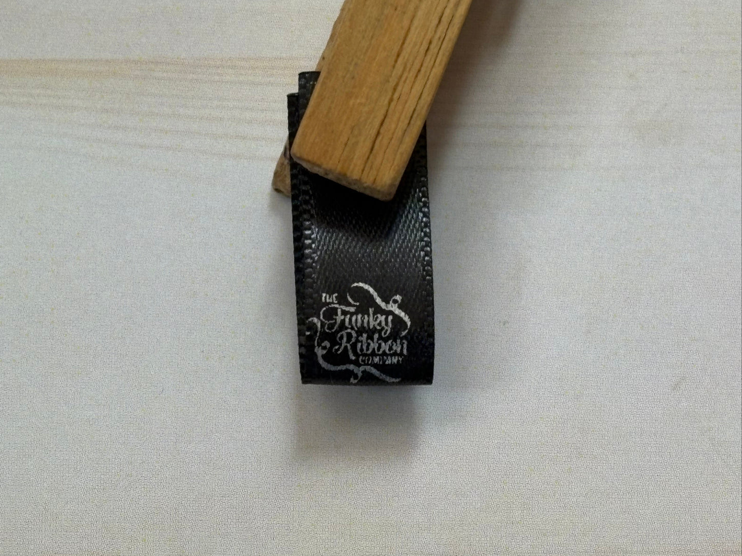 Black - 10mm Satin Sew-In Labels