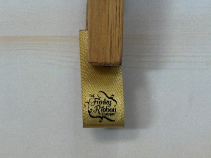 Gold - 10mm Satin Sew-In Labels