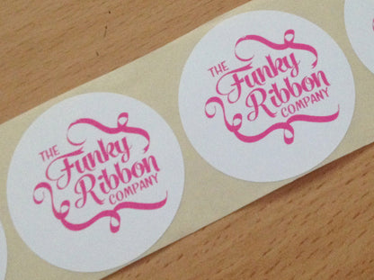 50mm Personalised stickers Pack of 50 image 0