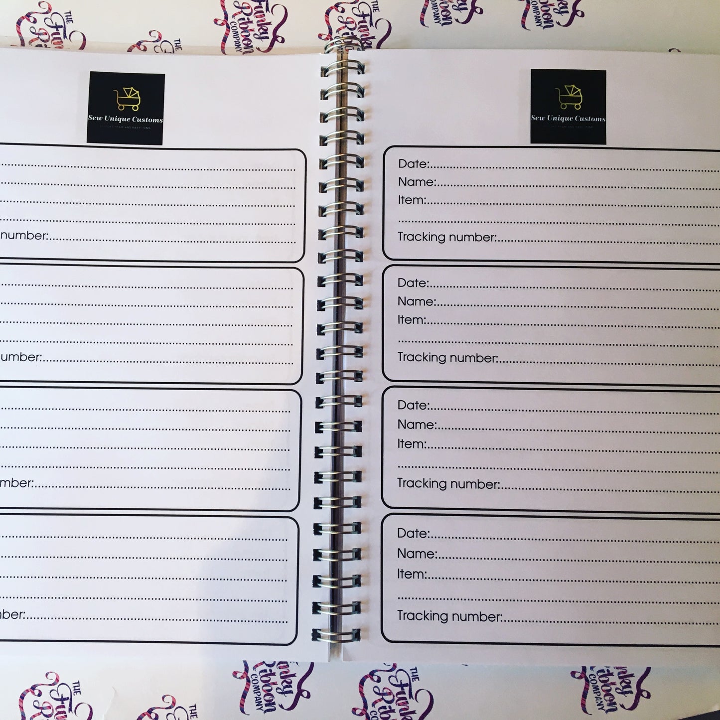 Personalised Large order book holds 320 orders image 0