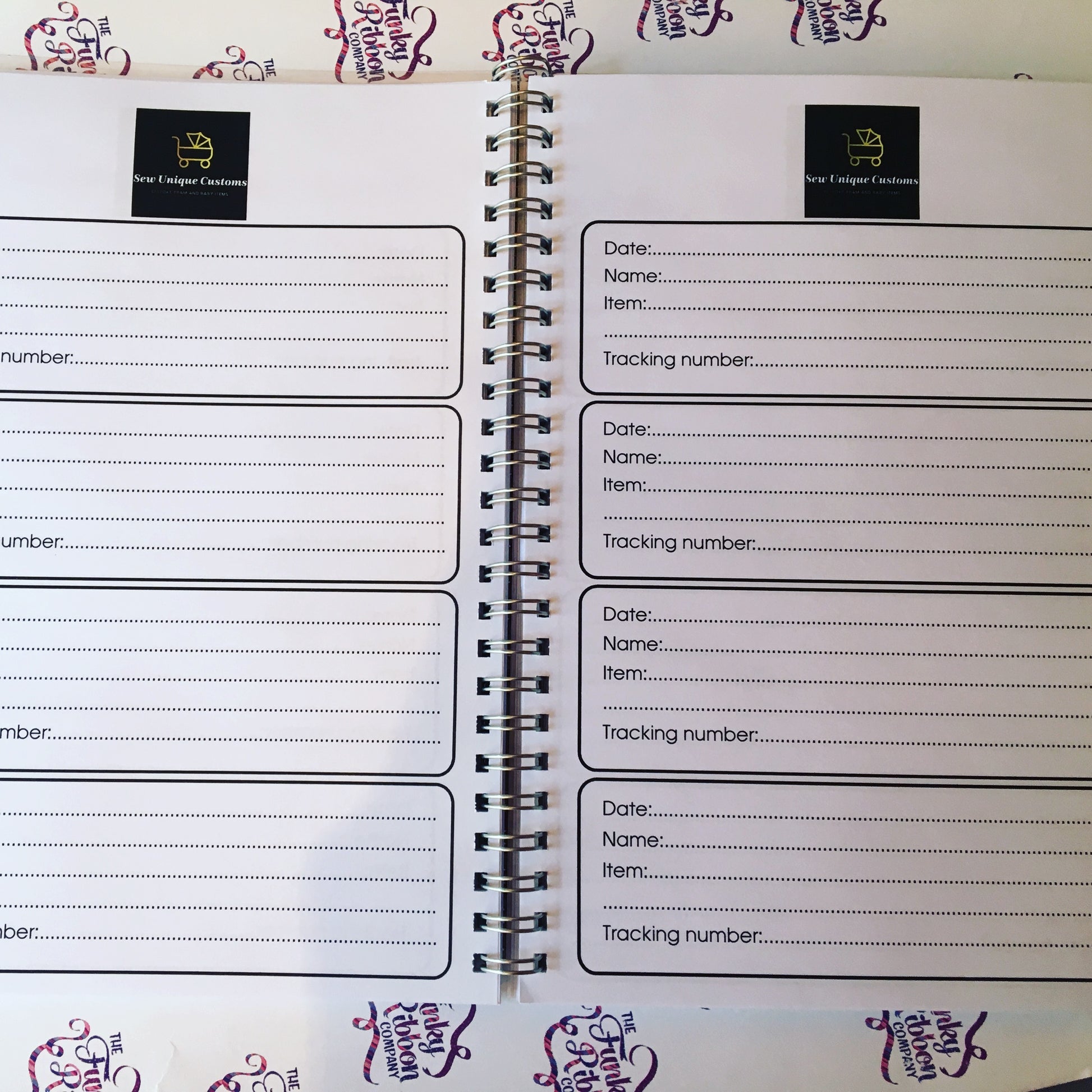 Personalised Large order book holds 320 orders image 0