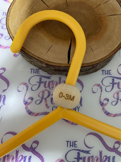 Wooden hanger size beads image 0