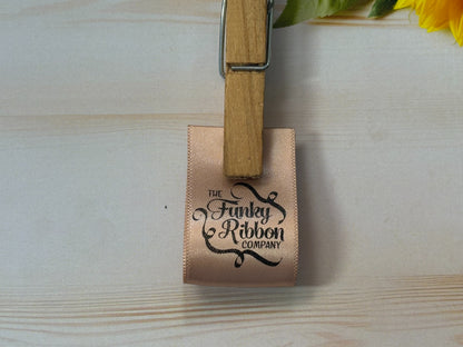 Nude - 25mm Satin Sew-In Labels – Wash-Proof Print image 0