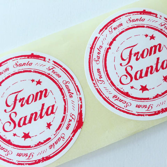 50mm From Santa Stickers - pack of 20 image 0